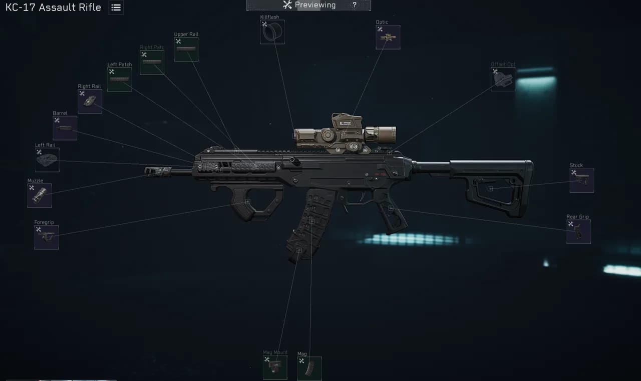 KC 17 Control+Handling