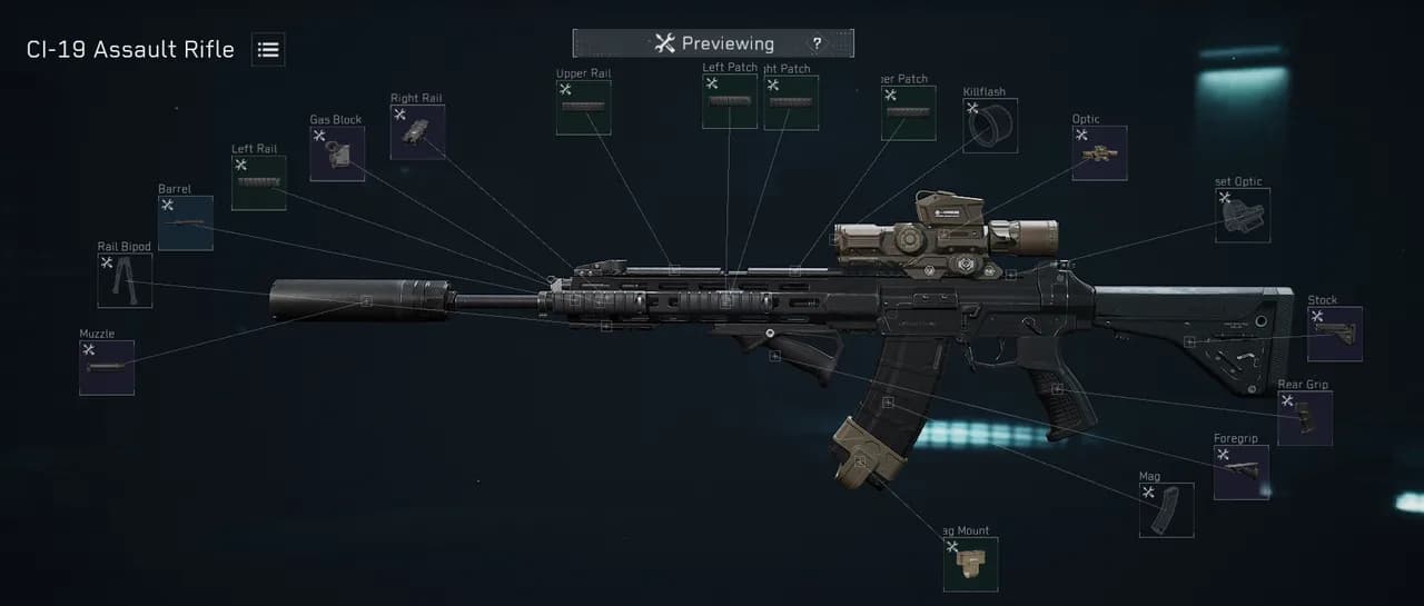 CI-19 CHEATER SCOPE