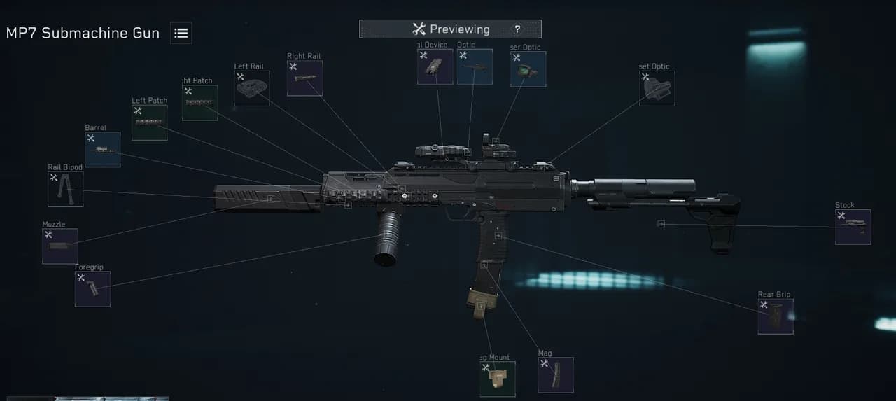 MP7 HIP & CONTROL