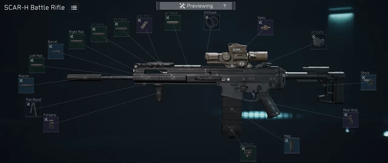 SCAR-H Battle Rifle