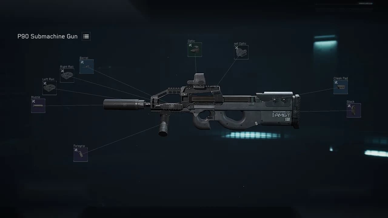 P90 Submachine Gun