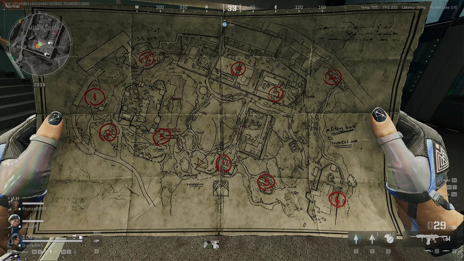 Treasure Maps Location
