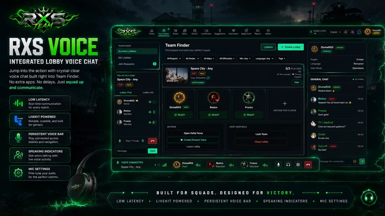 # 🎙️ RXS VOICE — LIVE VOICE CHAT IS HERE
